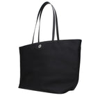 Black Fabric Shoulder Bag
