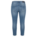 Blue Cotton Women Jean