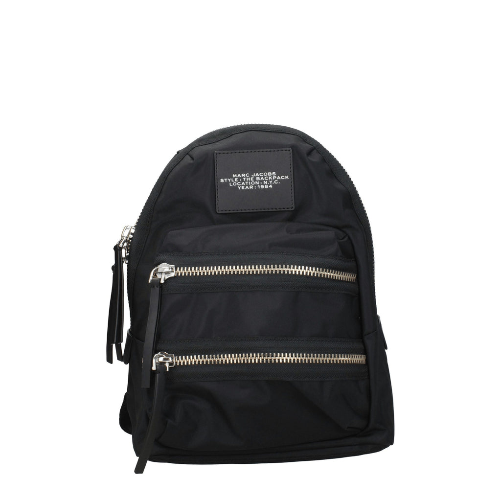 Black Nylon Backpack