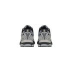 Gray Synthetic Athletic Sneakers