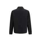 Black Wool Oves Aries Full-Length Jacket