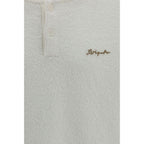 White Cotton Sweatshirt