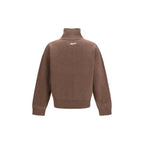 Brown Wool Oves Aries Sweatshirt