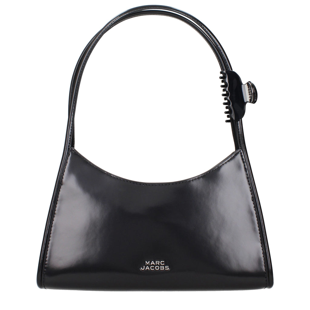 Black Leather Shoulder Bag