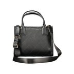 Black Polyurethane Women's Bag
