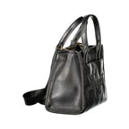 Black Polyurethane Women's Bag