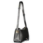 Black Polyurethane Women's Bag