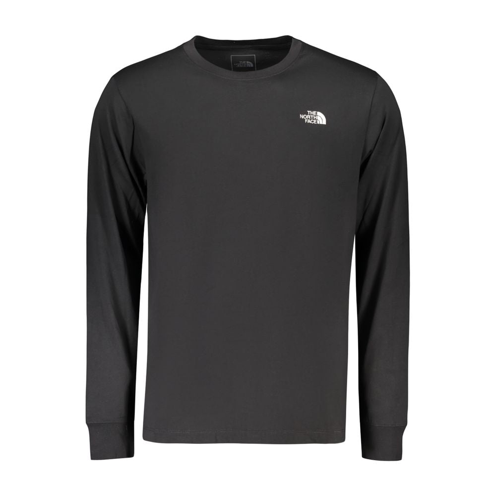 Black Cotton Men's T-Shirt