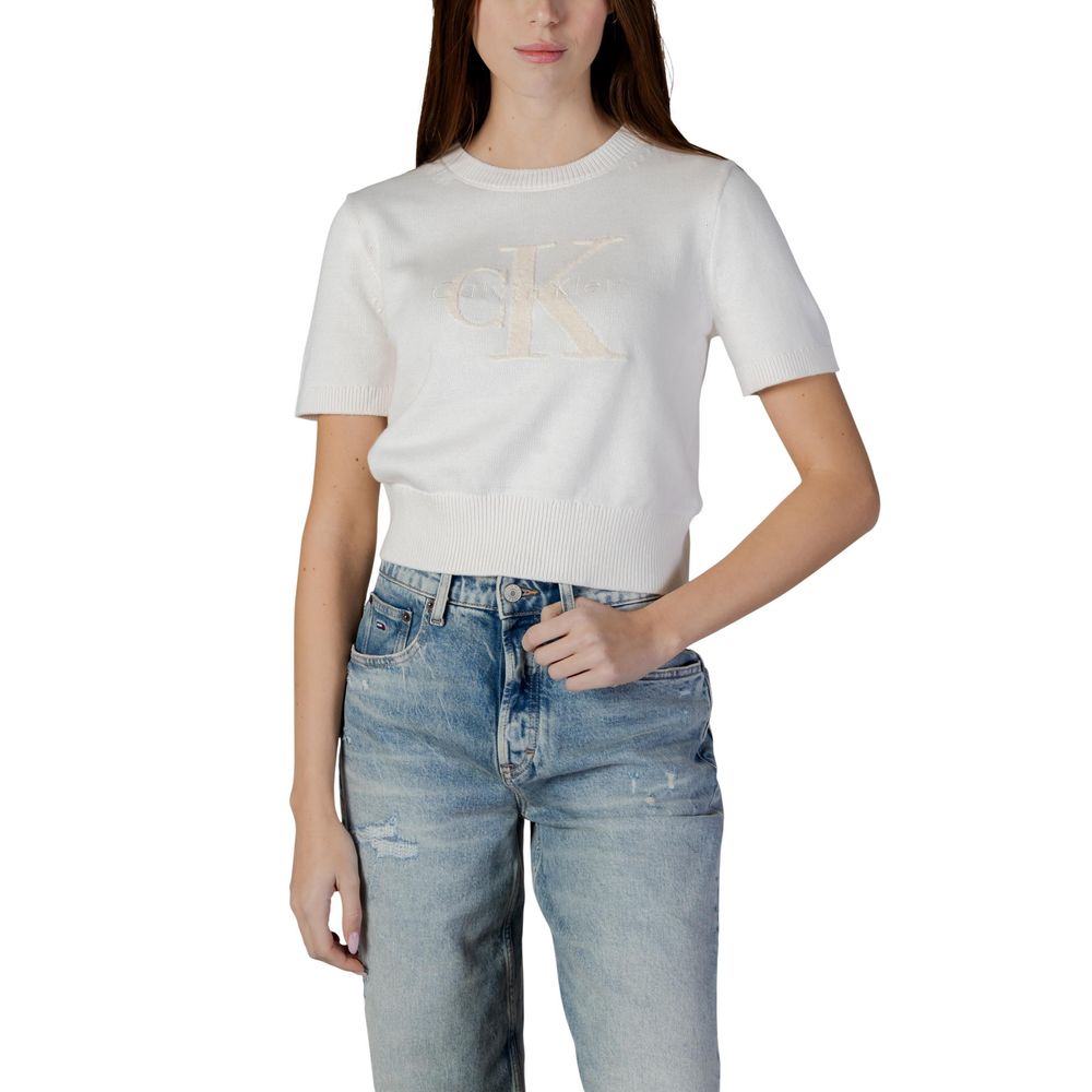 Beige Cotton Sweatshirt