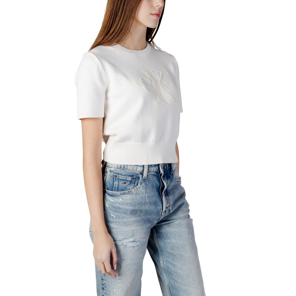 Beige Cotton Sweatshirt