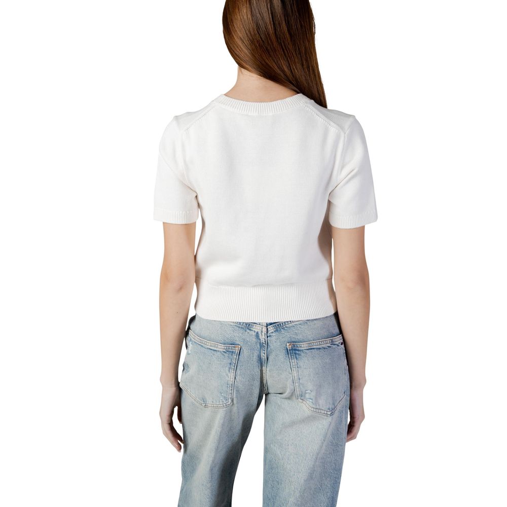 Beige Cotton Sweatshirt