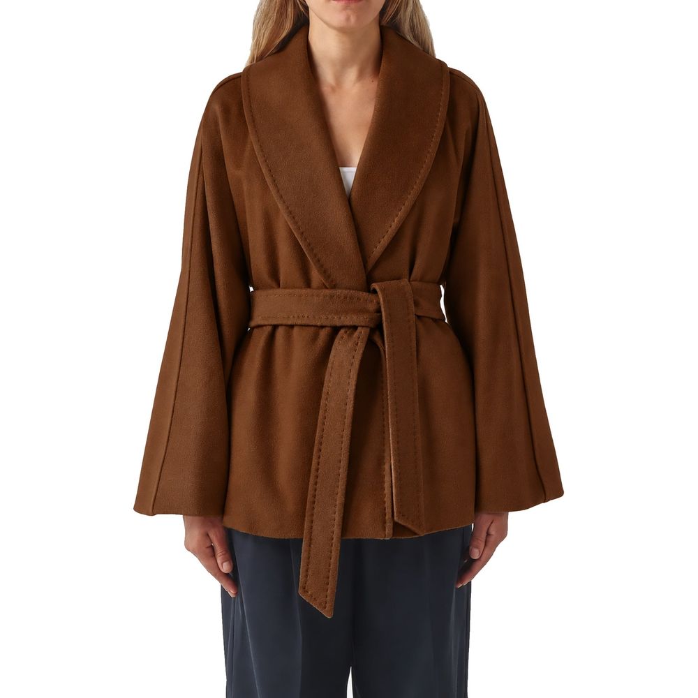 Brown Virgin Wool Jacket