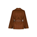 Brown Virgin Wool Jacket