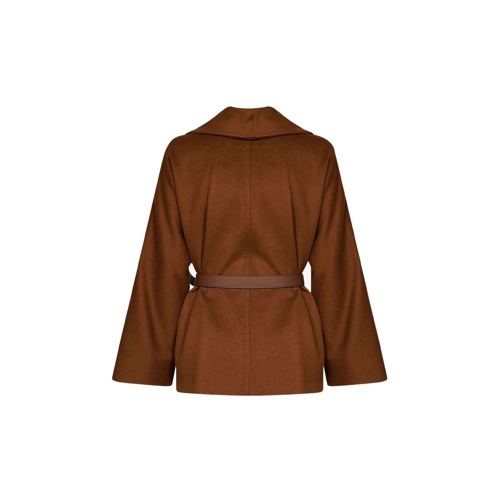 Brown Virgin Wool Jacket