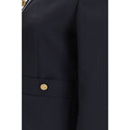 Blue Wool Oves Aries Jacket