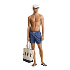 Blue Recycled Polyamide Swim Shorts