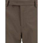 Brown Wool Oves Aries Dress Pants