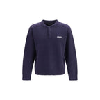 Blue Cotton Sweatshirt