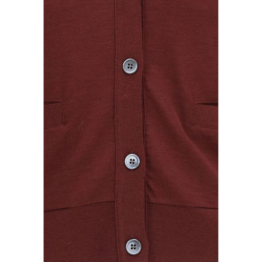 Bordeaux Wool Oves Aries Cardigan