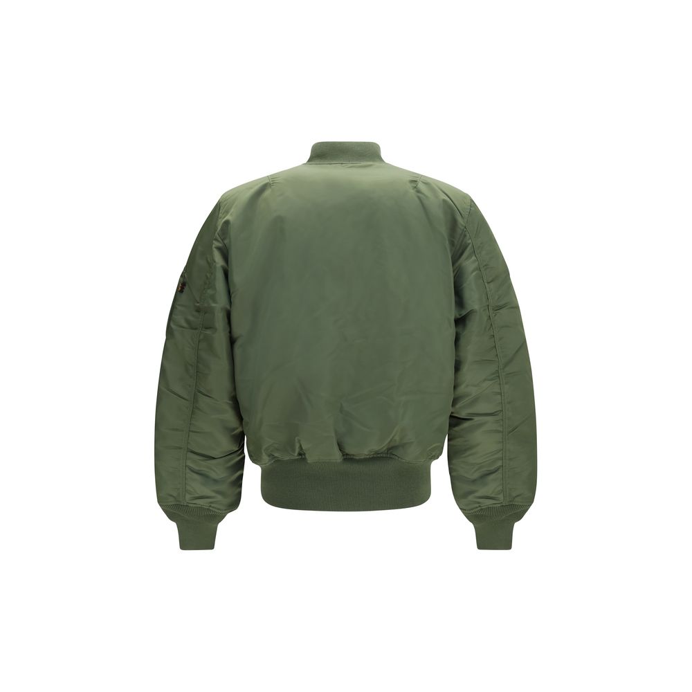 Bicolor Nylon Bomber