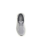 Gray Polyester Athletic Sneakers