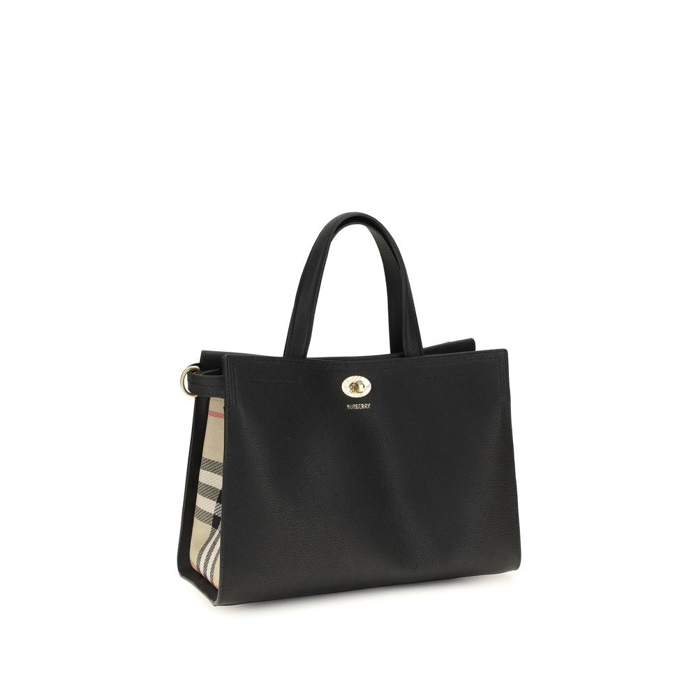 Black Cotton Handbag