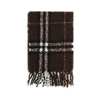 Brown Alpaca Vicugna Pacos Scarf