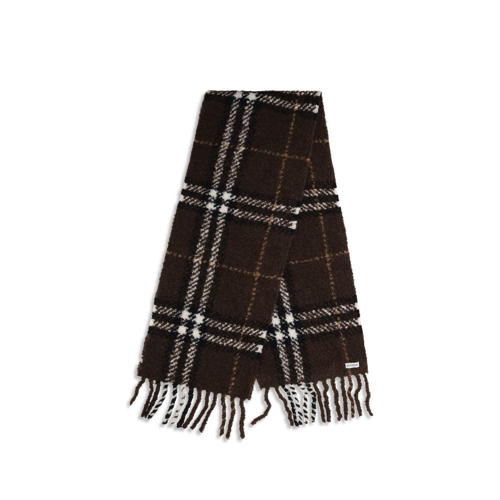 Brown Alpaca Vicugna Pacos Scarf