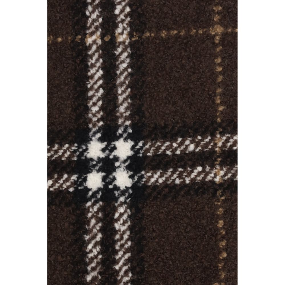 Brown Alpaca Vicugna Pacos Scarf