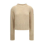 Beige Alpaca Vicugna Pacos Turtleneck
