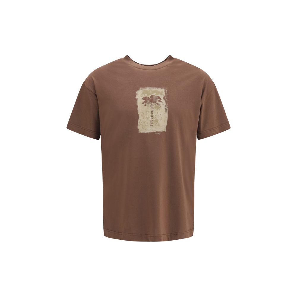 Brown Cotton T-Shirt
