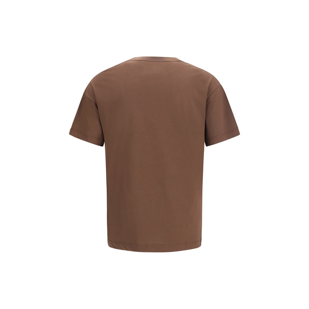 Brown Cotton T-Shirt