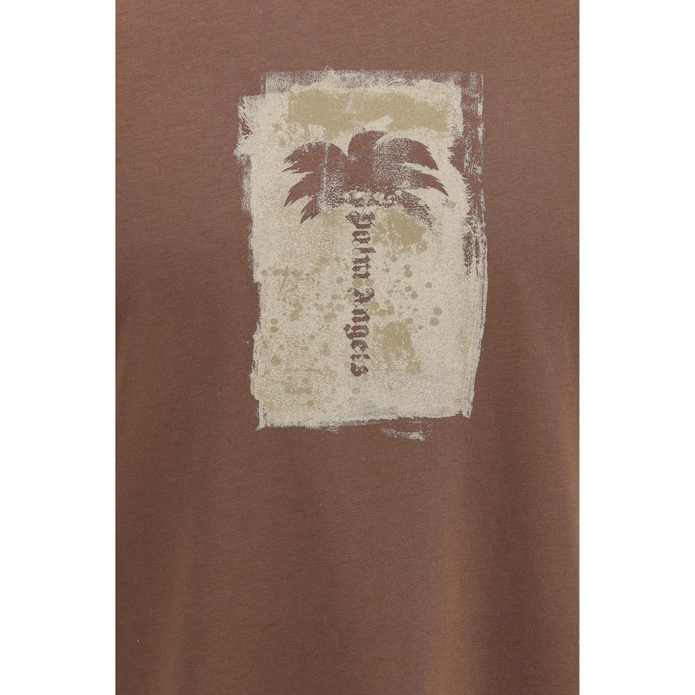 Brown Cotton T-Shirt