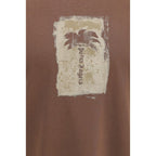 Brown Cotton T-Shirt