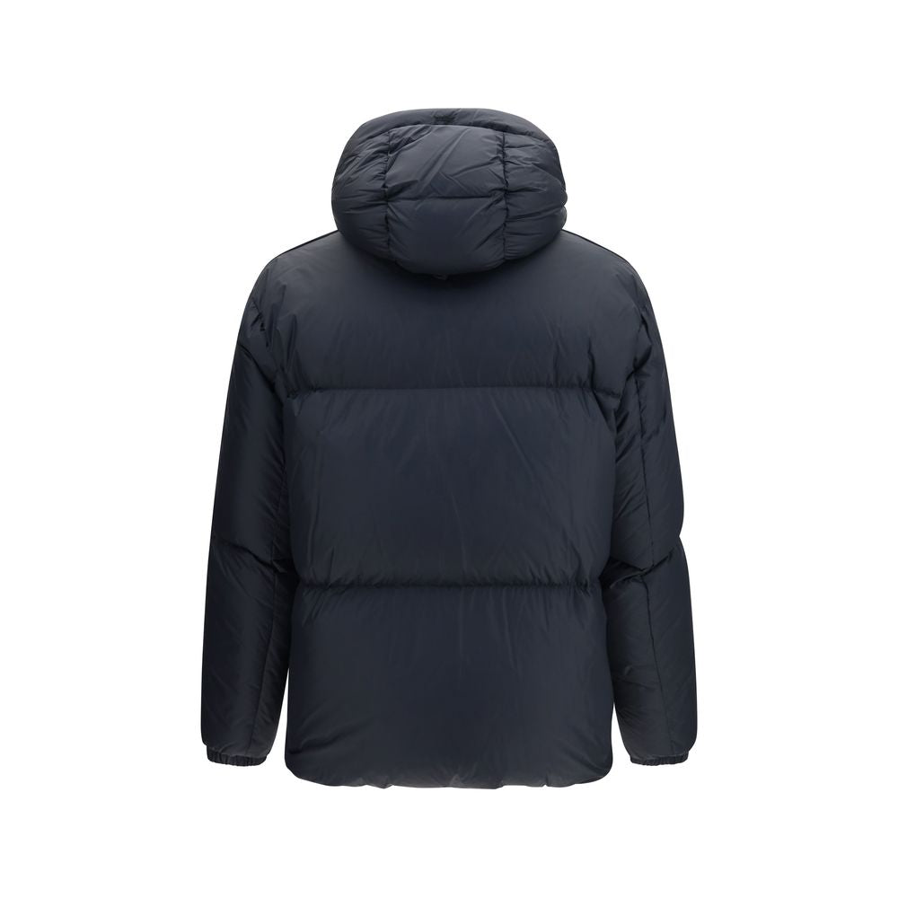 Black Goose Down Full-Length Jacket