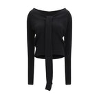Black Cashmere Cardigan