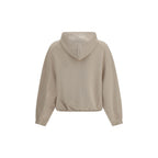 Beige Cotton Sweatshirt