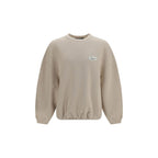 Beige Cotton Sweatshirt