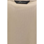 Beige Paper Long Sleeve T-Shirt
