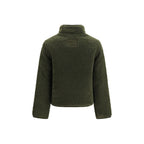 Bicolor Polyester Full-Length Jacket