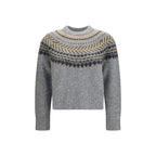Gray Polyamide Sweatshirt