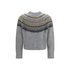 Gray Polyamide Sweatshirt