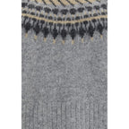 Gray Polyamide Sweatshirt