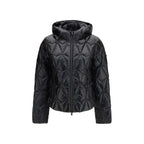Black Goose Down Full-Length Jacket