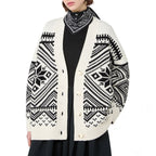 White Virgin Wool Cardigan