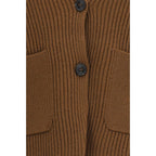 Brown Wool Oves Aries Cardigan
