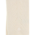 Beige Wool Oves Aries Foulard
