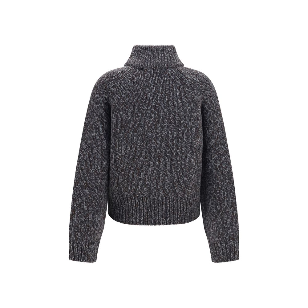 Gray Wool Oves Aries Cardigan