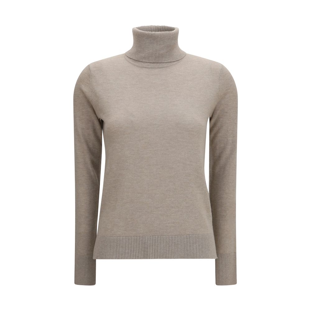 Beige Wool Oves Aries Turtleneck