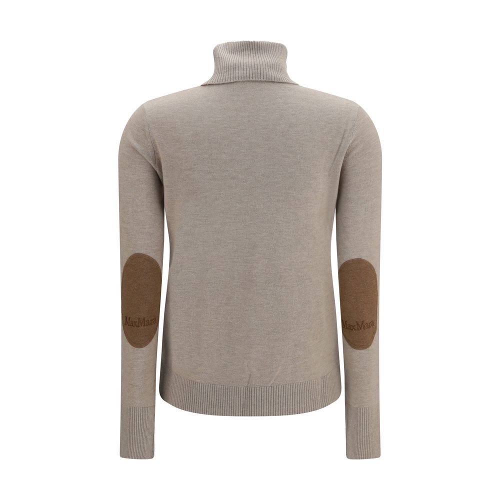 Beige Wool Oves Aries Turtleneck